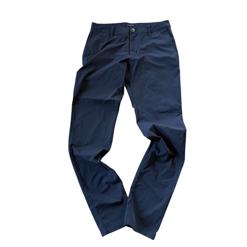 Womens Armani Exchange Bi-Stretch Chino Pants 28 Dark Navy Slim Fit